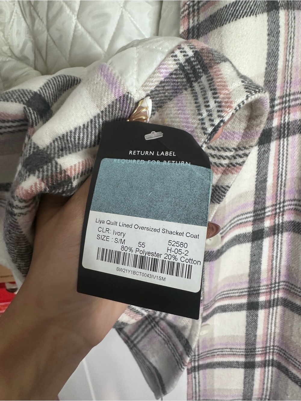 Storets | shacket size small/medium - Picture 6 of 6